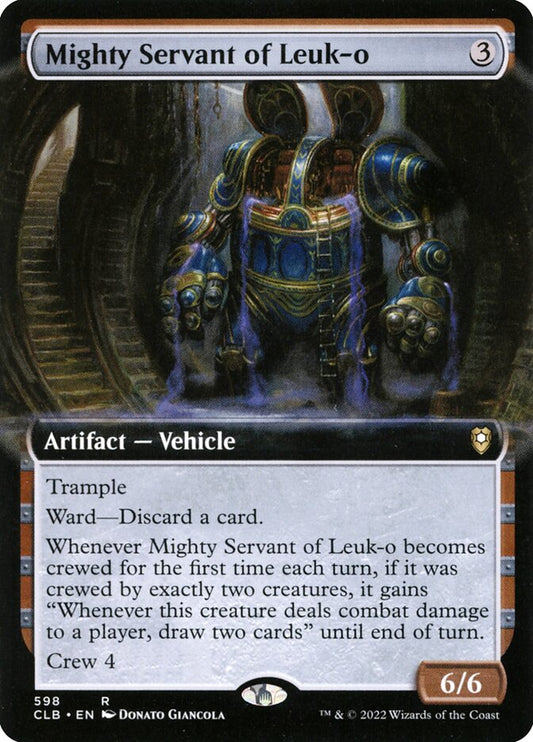 Mighty Servant of Leuk-o 598 (Commander Legends: Battle for Baldur's Gate)  - Foil