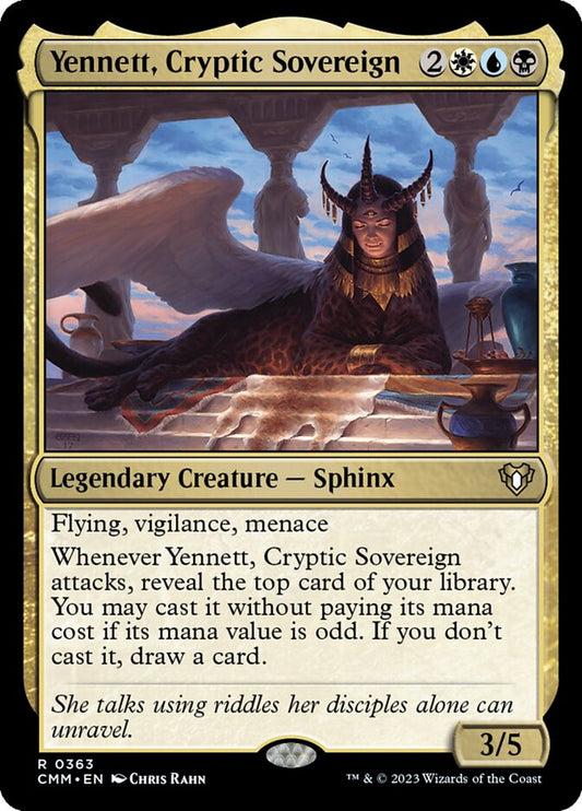 Yennett, Cryptic Sovereign 363 (Commander Masters) 