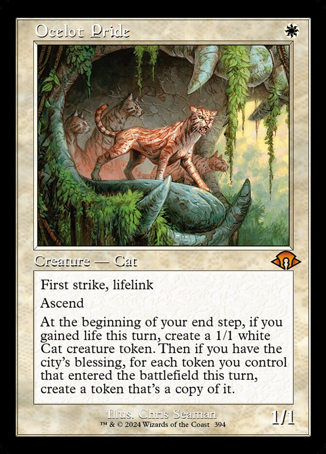 Ocelot Pride 394/319 (Modern Horizons 3)  - Retro