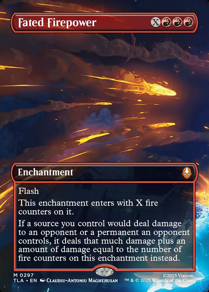 Fated Firepower 297 (Avatar: The Last Airbender)  - Borderless Foil
