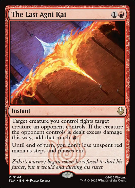 The Last Agni Kai 144 (Avatar: The Last Airbender)  - Foil