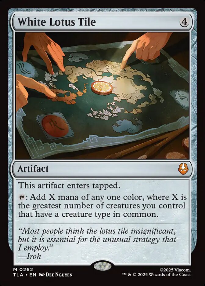 White Lotus Tile 262 (Avatar: The Last Airbender) 