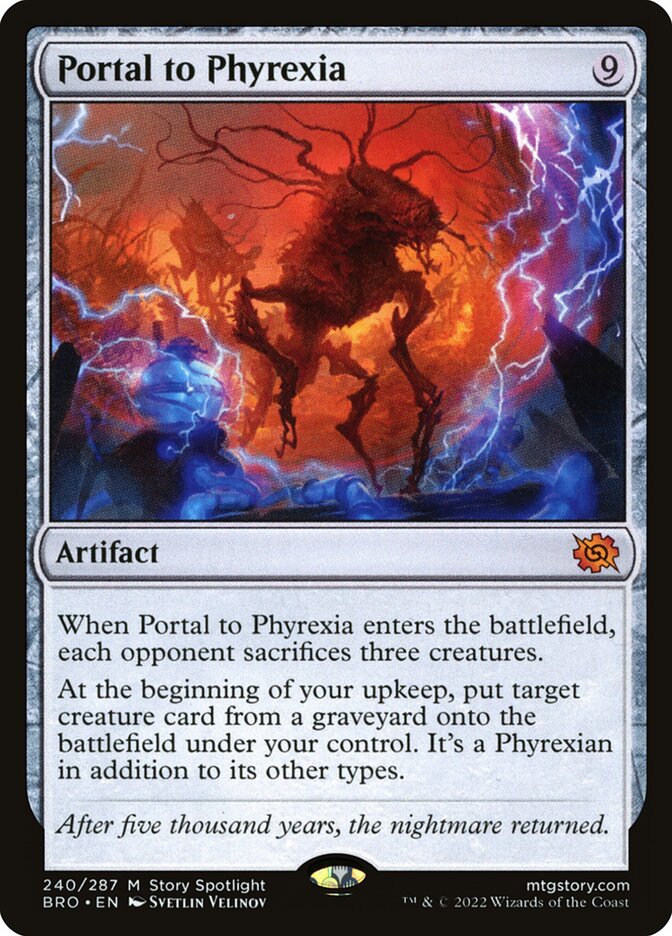 Portal to Phyrexia 240 (The Brothers' War) 
