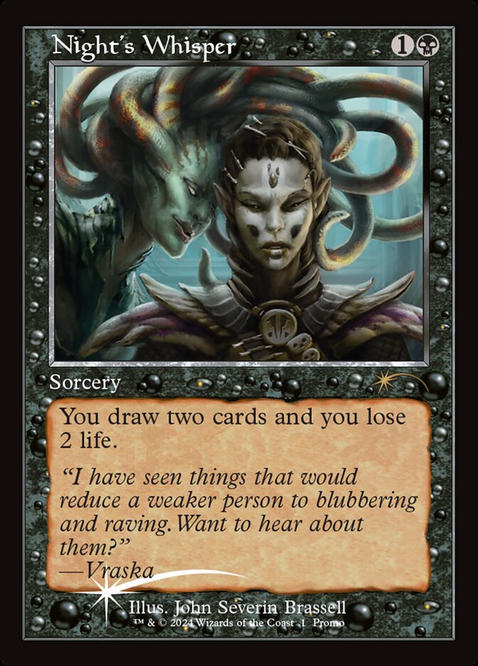 Night's Whisper 18/14 (Open House Promos)  - Retro Foil