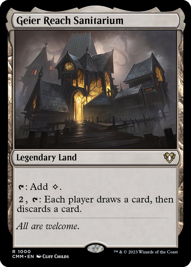 Geier Reach Sanitarium 1000/451 (Commander Masters) 