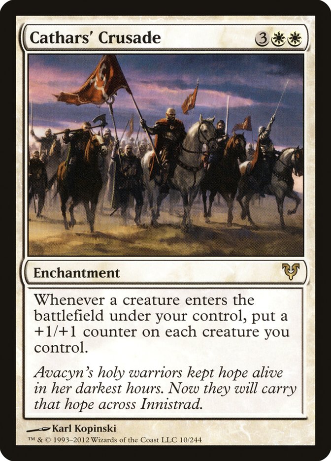 Cathars' Crusade 10 (Avacyn Restored) 