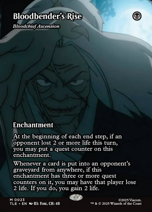 Bloodbender's Rise - Bloodchief Ascension 23 (Avatar: The Last Airbender: Eternal-Legal)  - Borderless Foil
