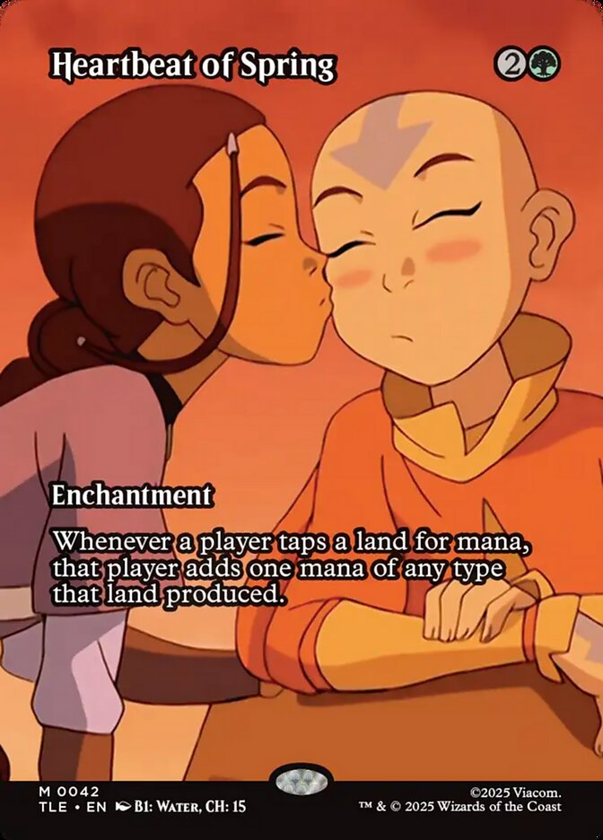 Heartbeat of Spring 42/317 (Avatar: The Last Airbender: Eternal-Legal)  - Borderless
