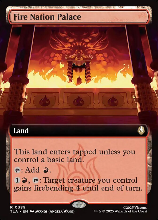 Fire Nation Palace  389/286 (Avatar: The Last Airbender)  - Extended Art