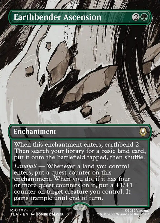 Earthbender Ascension  307/286 (Avatar: The Last Airbender)  - Borderless Foil