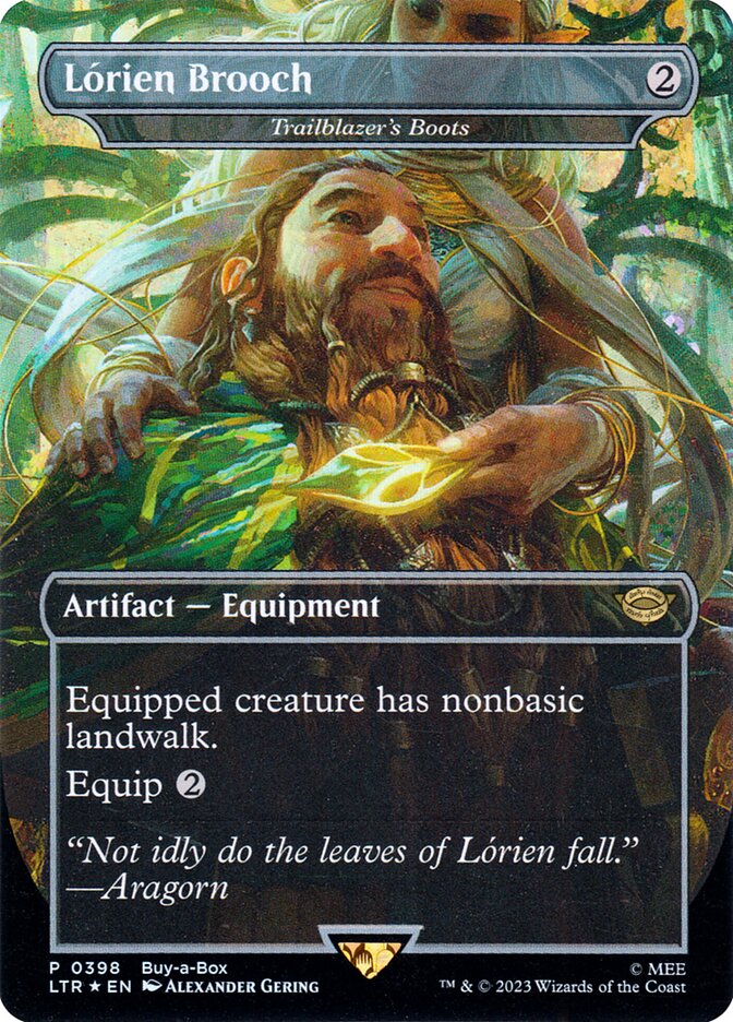 Trailblazer's Boots 398/281 (Buy-A-Box Promos)  - Foil