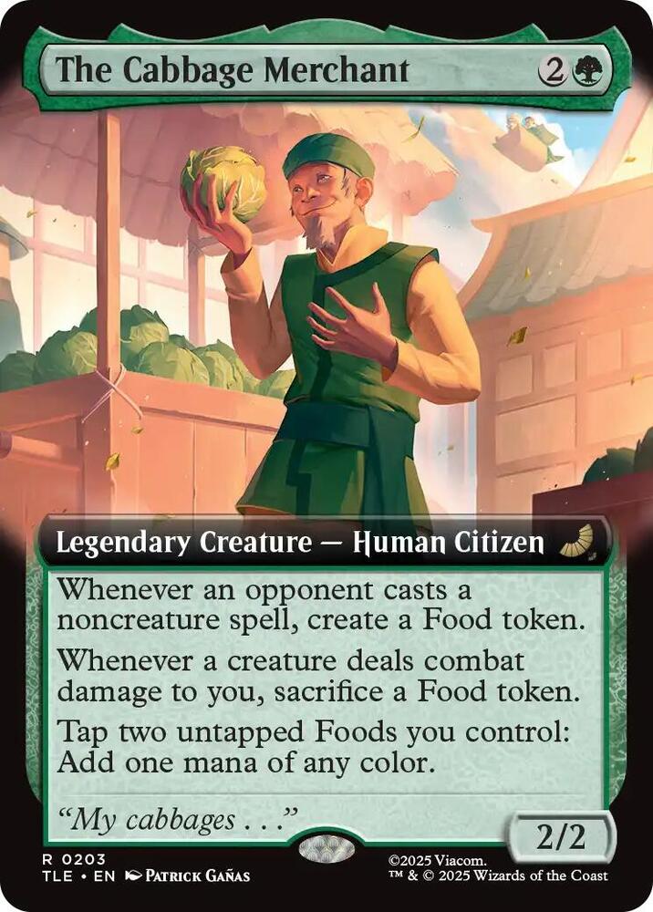 The Cabbage Merchant  203 (Avatar: The Last Airbender: Eternal-Legal)  - Extended Art