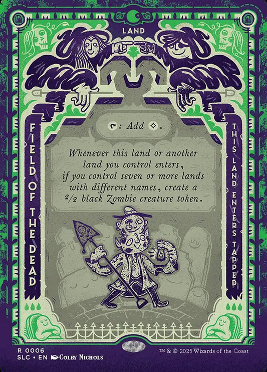 Field of the Dead 6/84 (Secret Lair Countdown Kit)  - Borderless