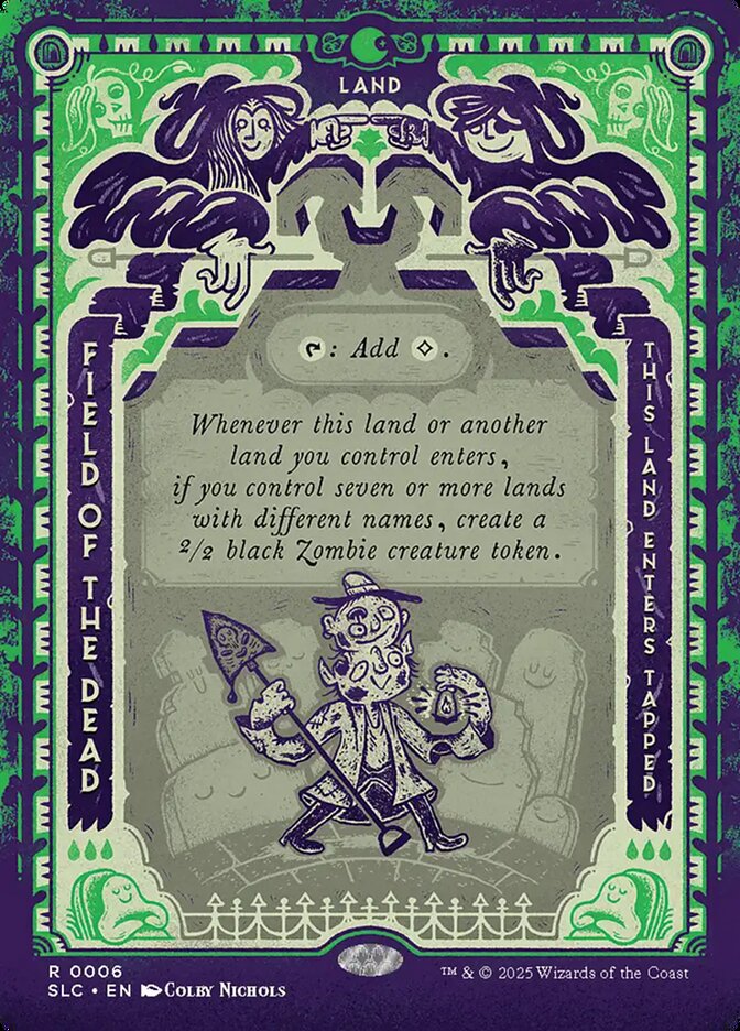 Field of the Dead 6/84 (Secret Lair Countdown Kit)  - Borderless