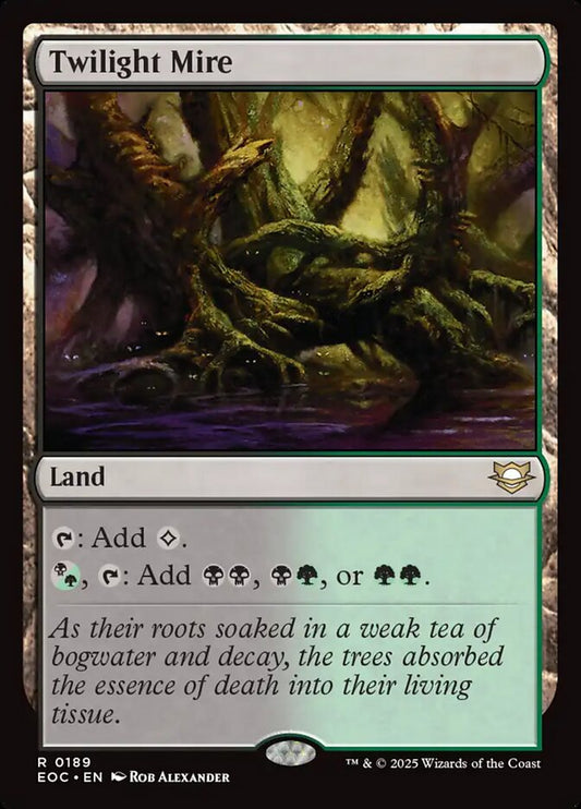 Twilight Mire 189 (Commander: Edge of Eternities) 