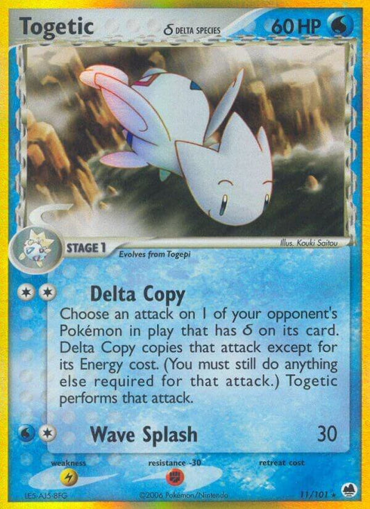 Togetic Delta Species 11/101 (Dragon Frontiers)  - Holofoil