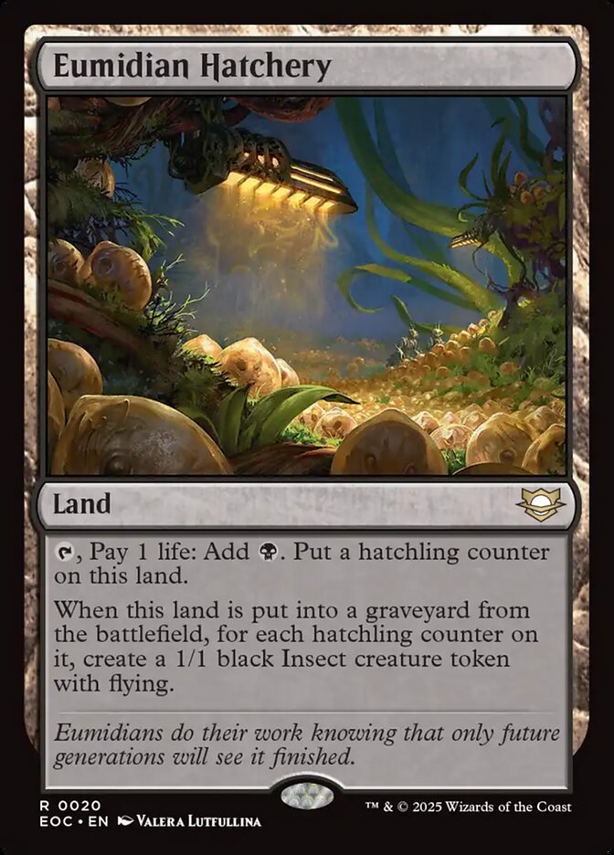 Eumidian Hatchery 20/191 (Commander: Edge of Eternities) 