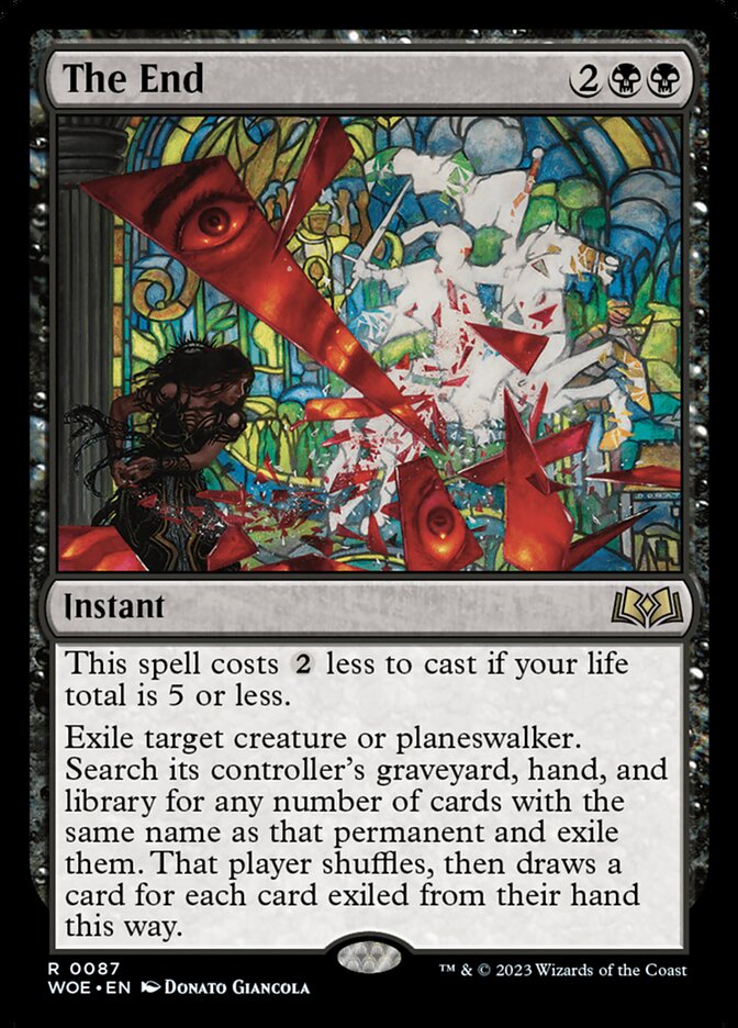 The End 87/276 (Wilds of Eldraine) 