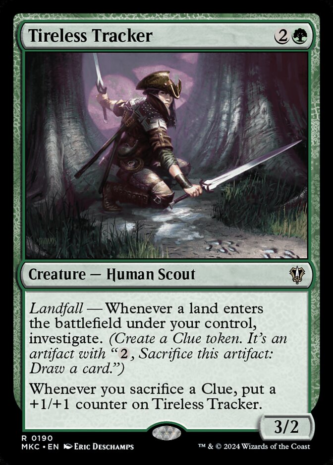 Tireless Tracker 190/311 (Commander: Murders at Karlov Manor) 