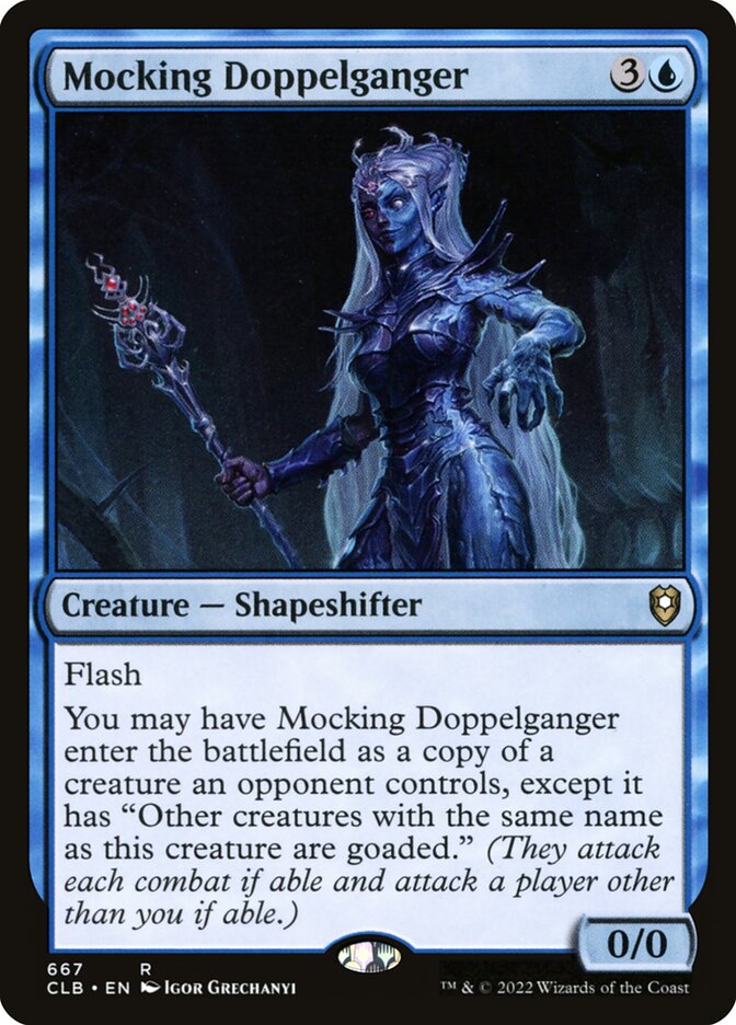 Mocking Doppelganger 667 (Commander Legends: Battle for Baldur's Gate) 