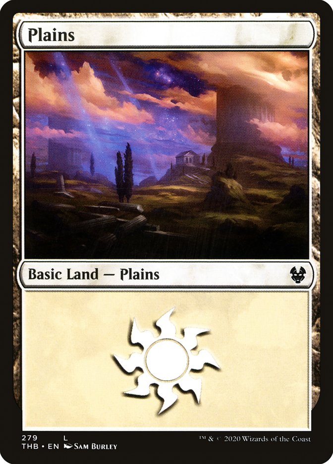 Plains 279 (Theros Beyond Death)  - Foil
