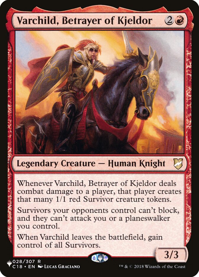 Varchild Betrayer of Kjeldor 028/307 (The List Reprints) 