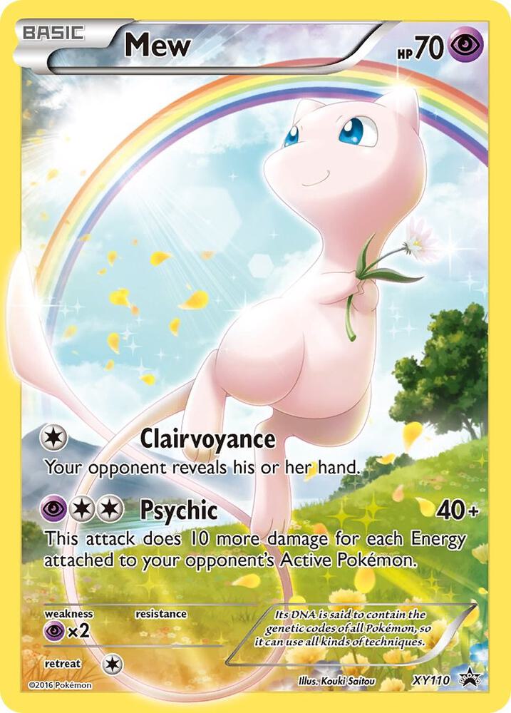 Mew XY110 (XY Promos)  - Holofoil