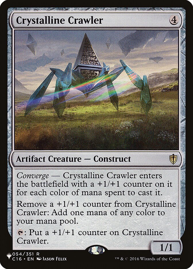 Crystalline Crawler 054/351 (The List Reprints) 