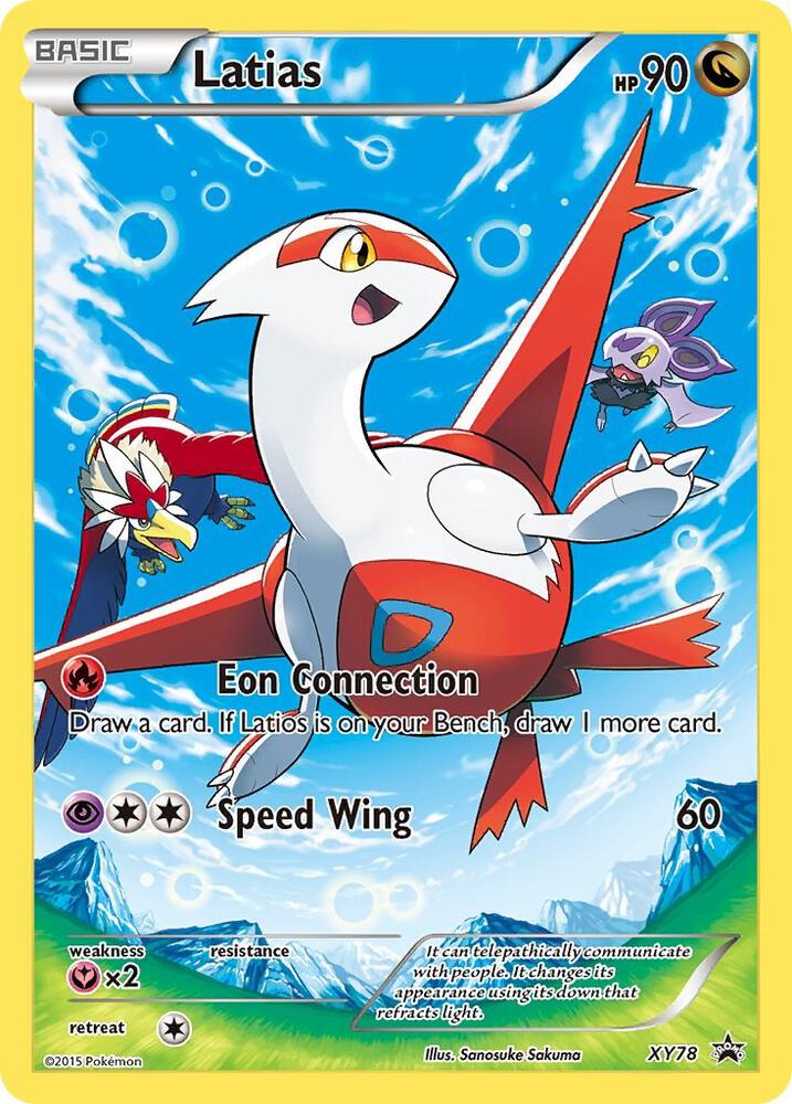 Latias XY78 (XY Promos)  - Holofoil