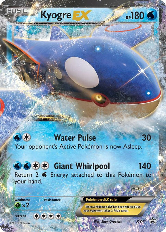 Kyogre EX XY41 (XY Promos)  - Holofoil