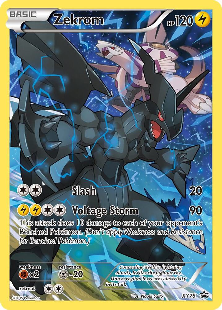 Zekrom XY76 (XY Promos)  - Holofoil