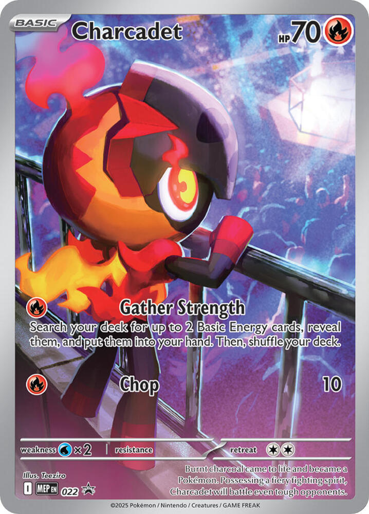 Charcadet (DUPE) 022 (ME02: Phantasmal Flames)  - Holofoil