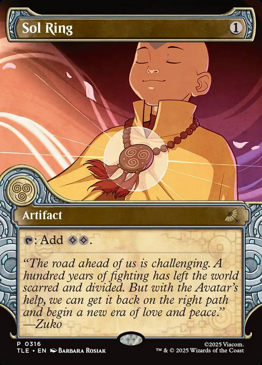 Sol Ring 316 (Avatar: The Last Airbender: Eternal-Legal)  - Showcase