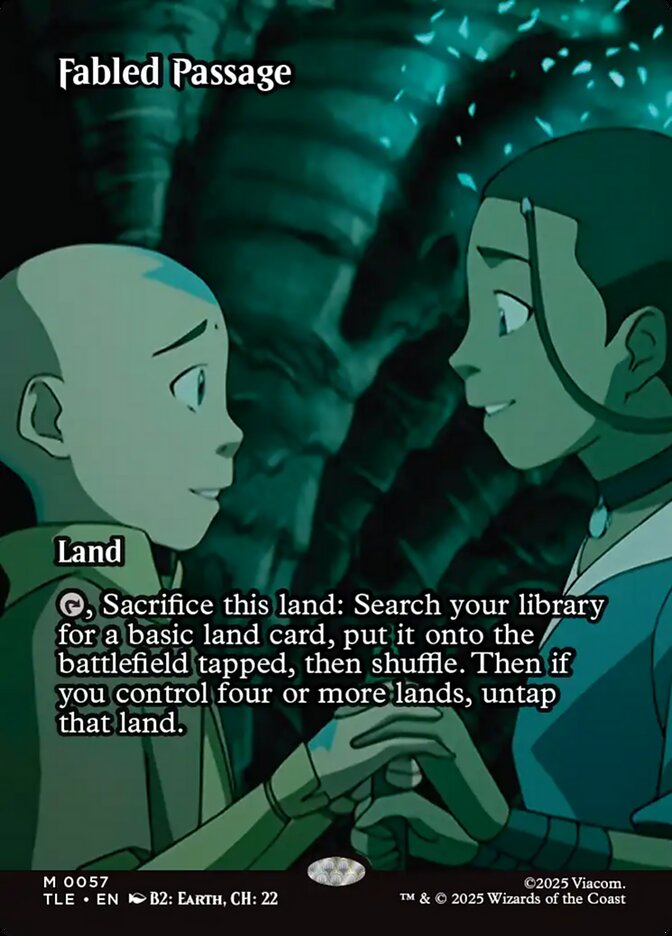 Fabled Passage 57/317 (Avatar: The Last Airbender: Eternal-Legal)  - Borderless