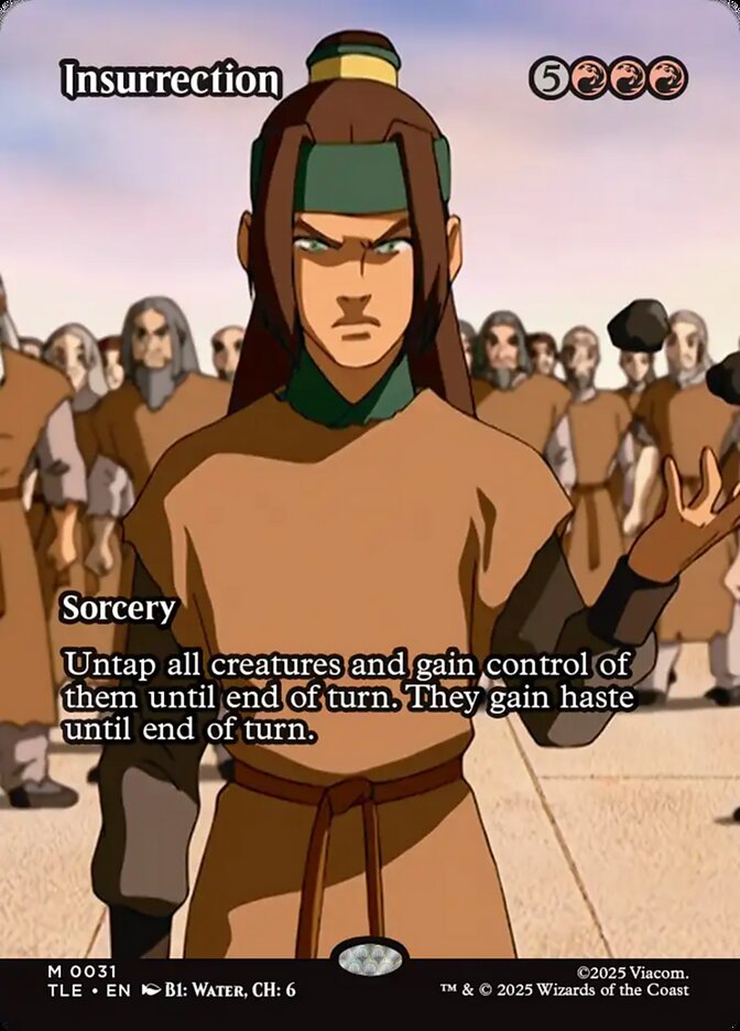 Insurrection 31/317 (Avatar: The Last Airbender: Eternal-Legal)  - Borderless