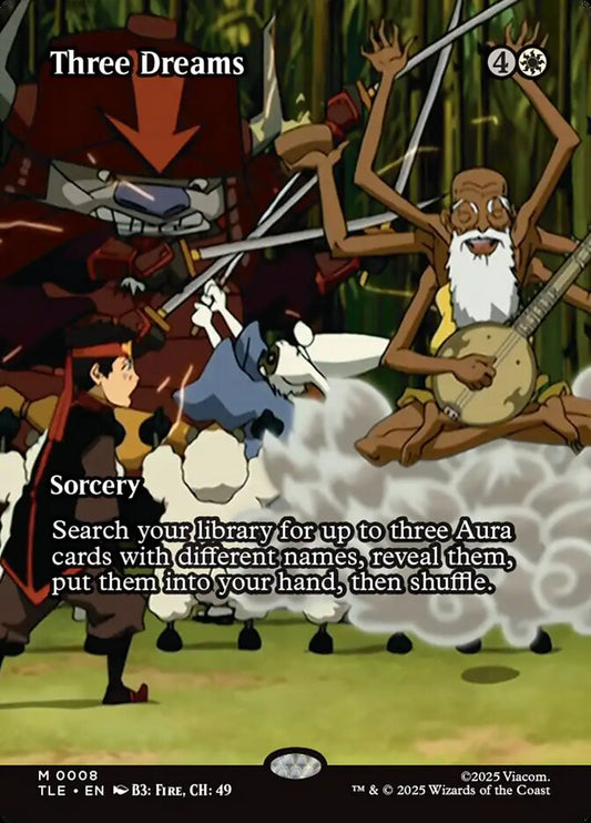 Three Dreams  8/317 (Avatar: The Last Airbender: Eternal-Legal)  - Borderless