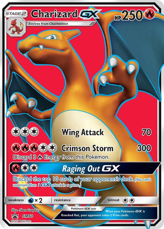 Charizard GX SM60 (SM Promos)  - Holofoil