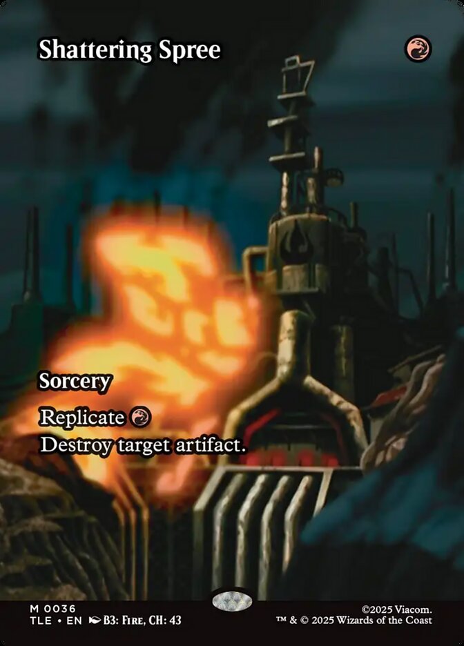 Shattering Spree 36/317 (Avatar: The Last Airbender: Eternal-Legal)  - Borderless