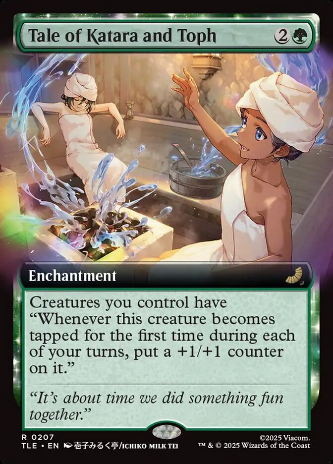 Tale of Katara and Toph 207 (Avatar: The Last Airbender: Eternal-Legal)  - Extended Art Foil