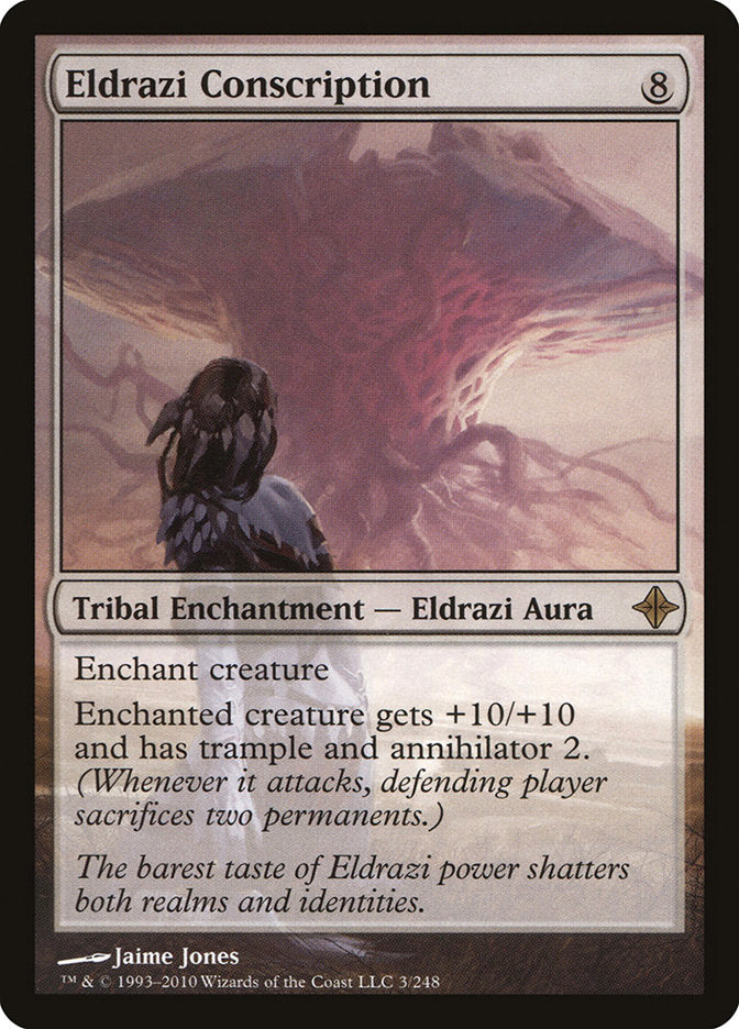 Eldrazi Conscription 3/248 (Rise of the Eldrazi) 