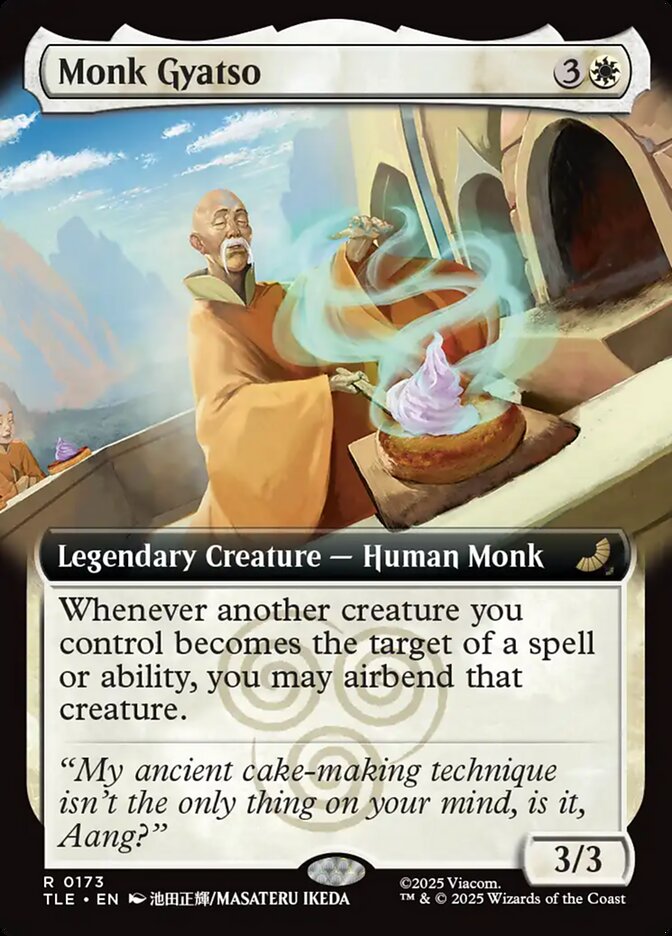 Monk Gyatso 173 (Avatar: The Last Airbender: Eternal-Legal)  - Extended Art Foil