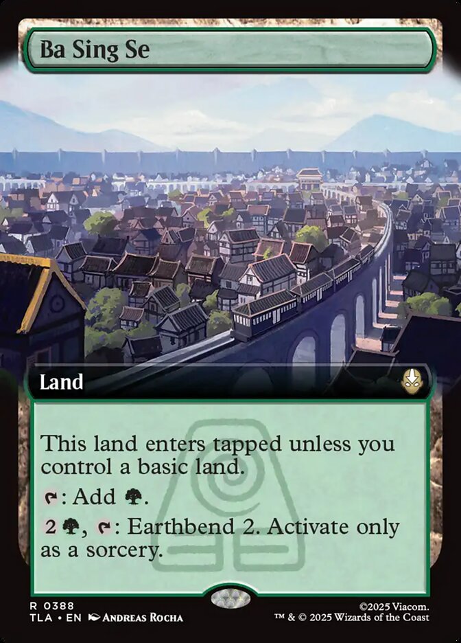Ba Sing Se  388/286 (Avatar: The Last Airbender)  - Extended Art Foil