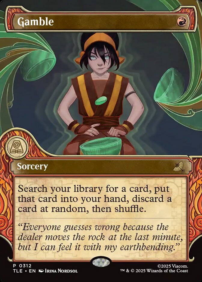Gamble 312/317 (Avatar: The Last Airbender: Eternal-Legal)  - Showcase