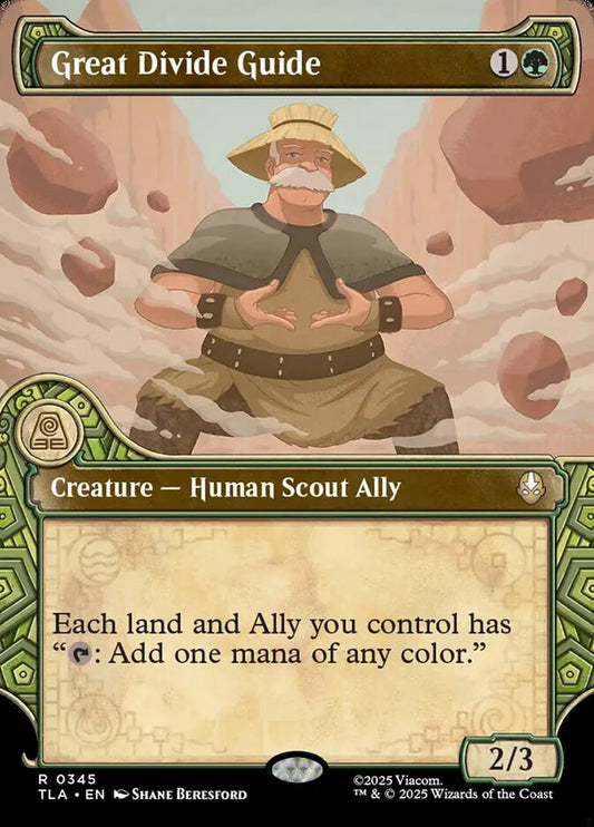 Great Divide Guide  345/286 (Avatar: The Last Airbender)  - Showcase Foil