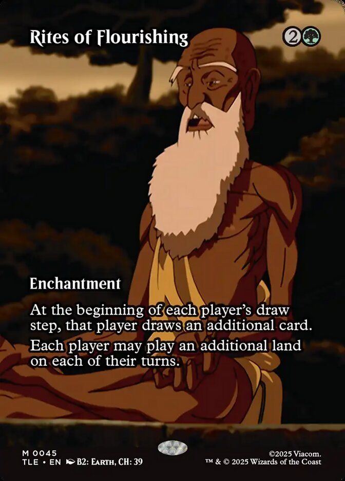 Rites of Flourishing 45/317 (Avatar: The Last Airbender: Eternal-Legal)  - Borderless