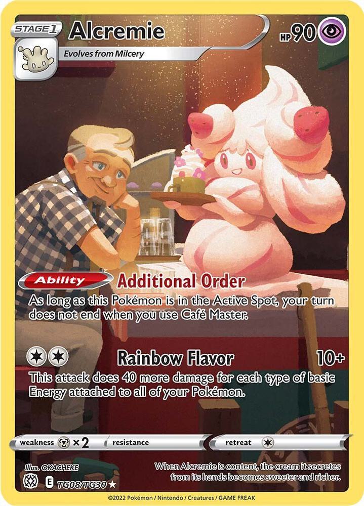 Alcremie TG08/TG30 (SWSH09: Brilliant Stars Trainer Gallery)  - Holofoil