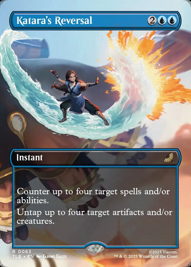 Katara's Reversal 63/317 (Avatar: The Last Airbender: Eternal-Legal)  - Borderless