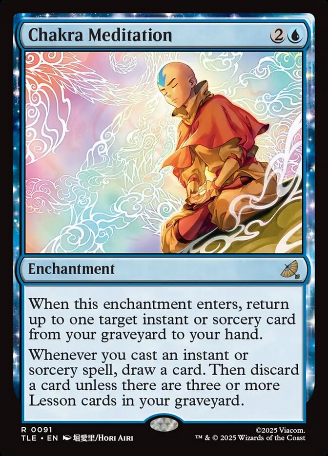 Chakra Meditation 91 (Avatar: The Last Airbender: Eternal-Legal)  - Foil