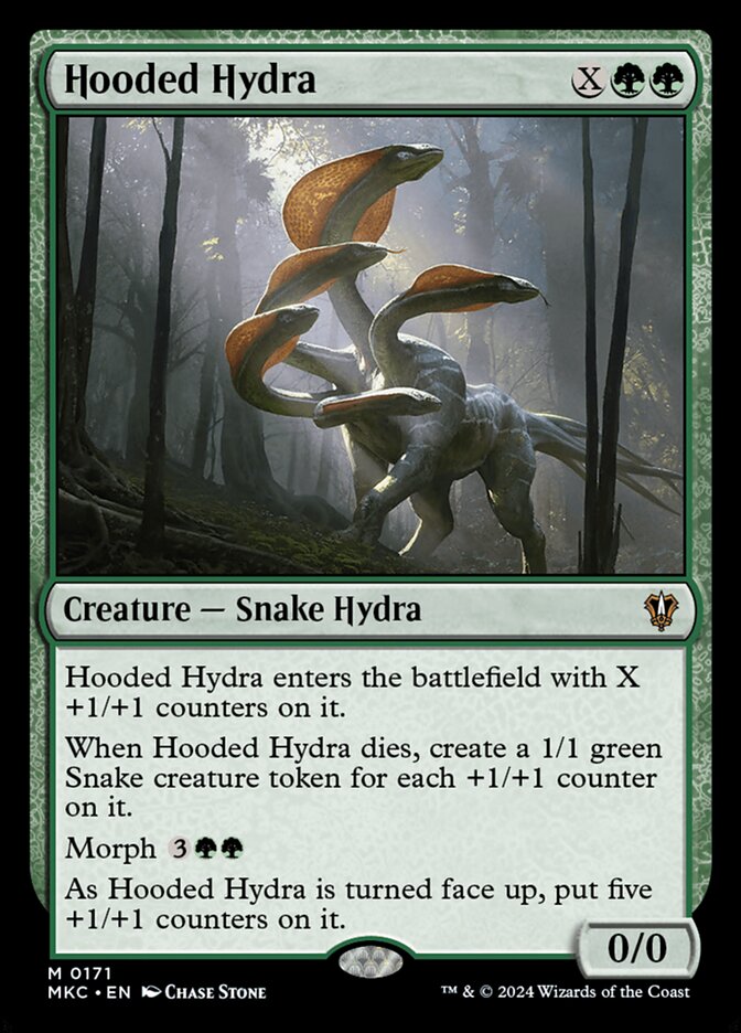 Hooded Hydra 171/311 (Commander: Murders at Karlov Manor) 