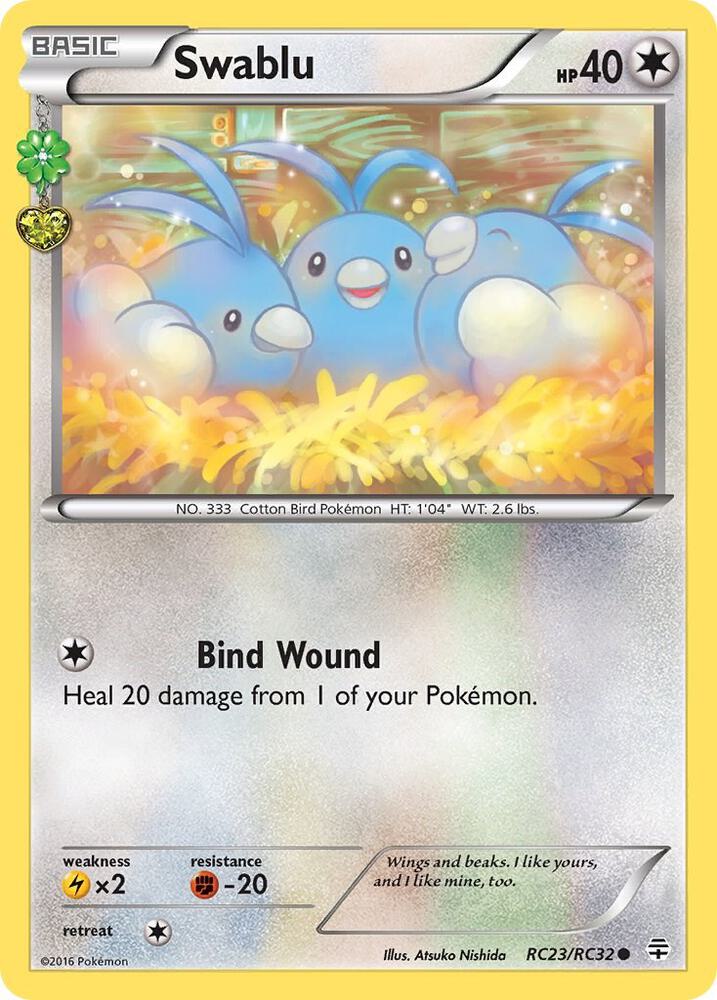 Swablu RC23/RC32 (Generations: Radiant Collection) 